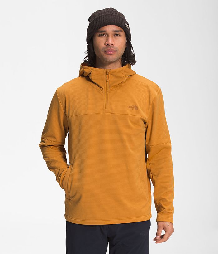 The North Face Pullover Heren Wayroute Hoodie KMTL52046 - Geel